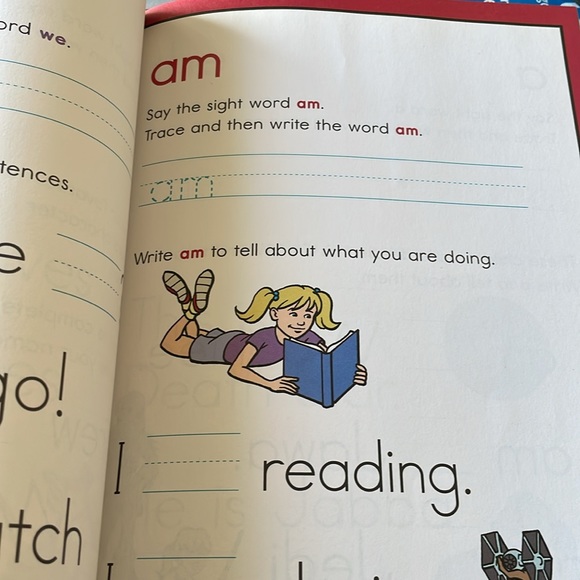 2 Star Wars Workbooks Preschool ABC Fun & Kindergarten Phonics & ABCs - Picture 11 of 14